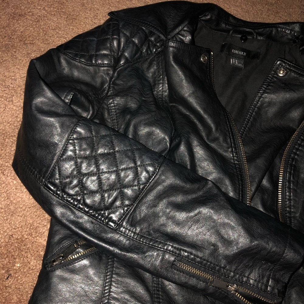Leather jacket